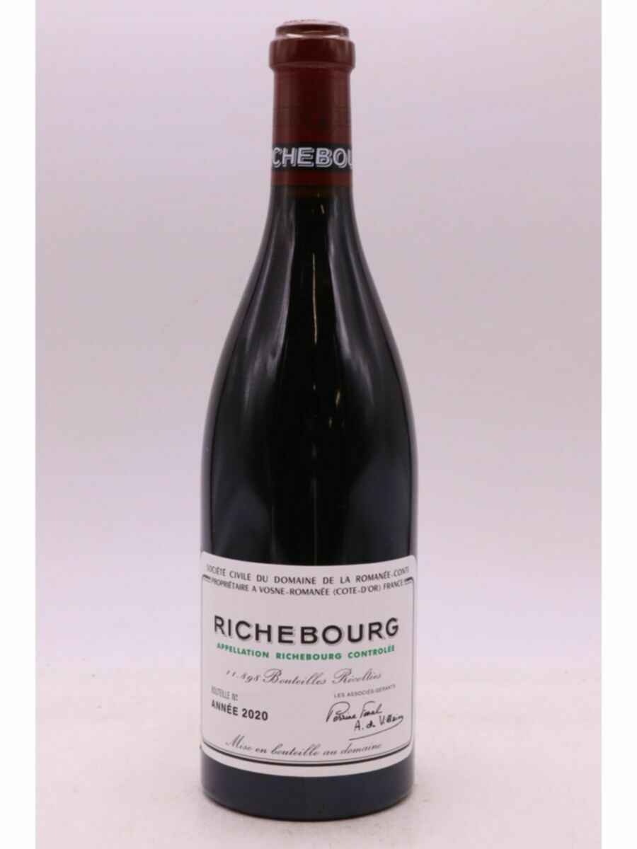 De La Romanee Conti Richebourg Grand Cru 2020