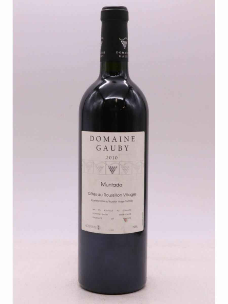 Gauby Cotes Catalanes Muntada 2010