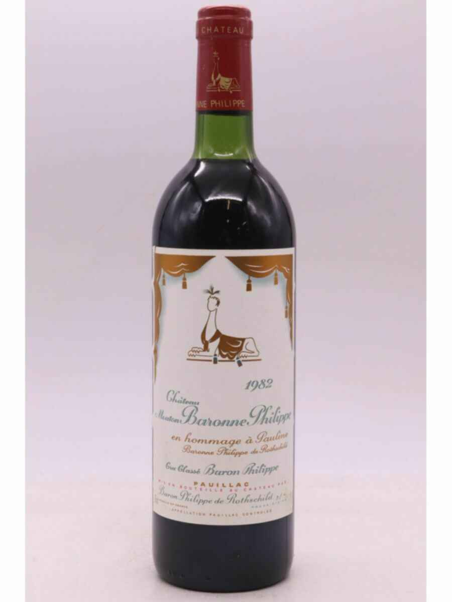 Chateau Mouton Baronne Philippe 1982