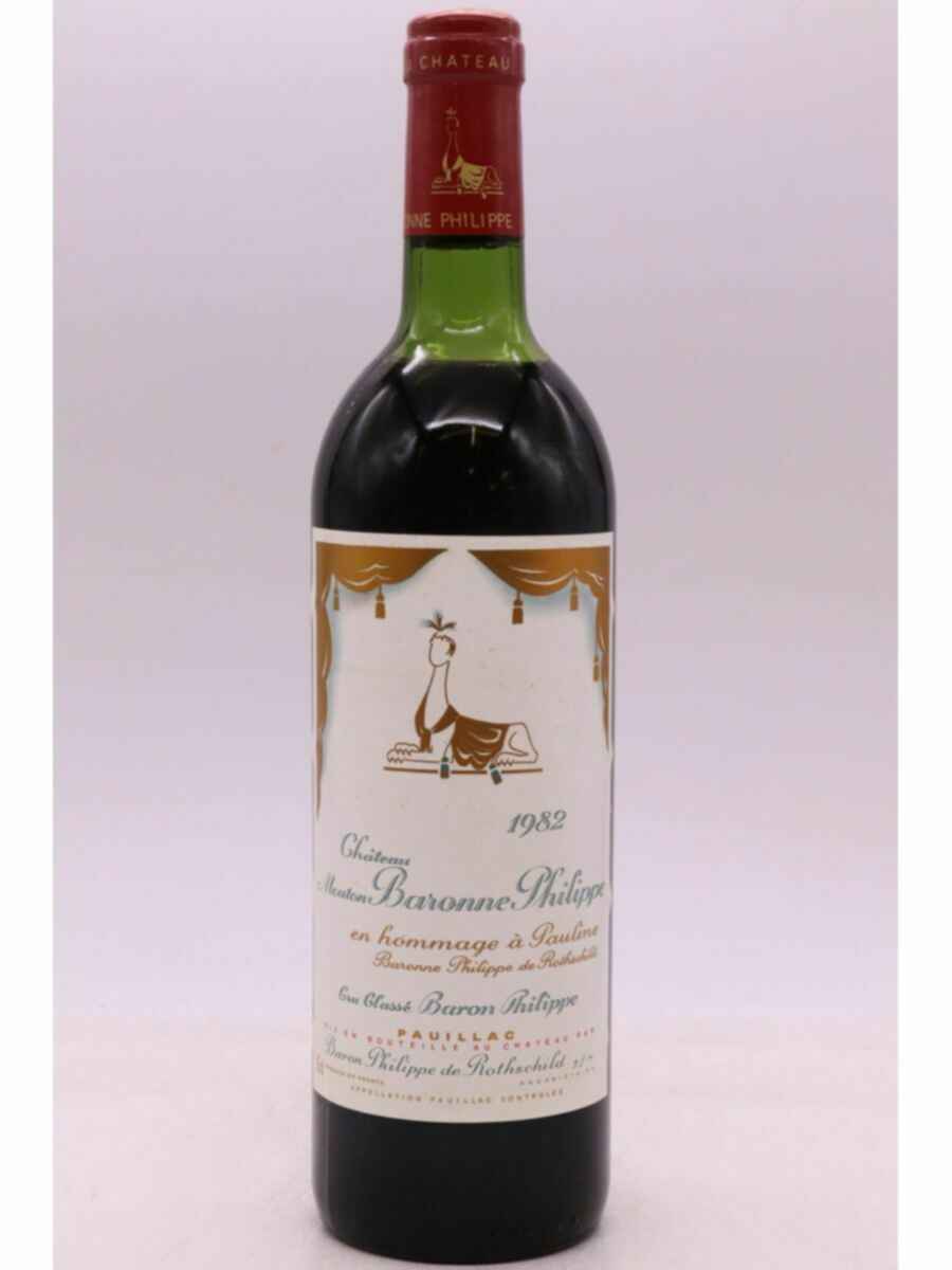 Chateau Mouton Baronne Philippe 1982