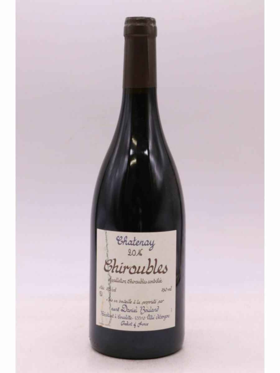 Daniel Bouland Chiroubles Chatenay 2016