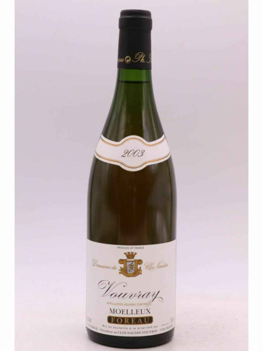 Foreau Vouvray Moelleux 2003
