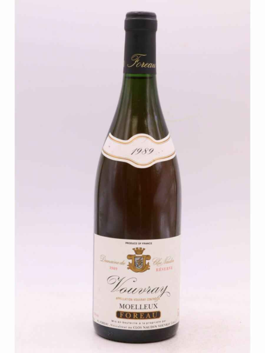 Foreau Vouvray Moelleux Reserve 1989