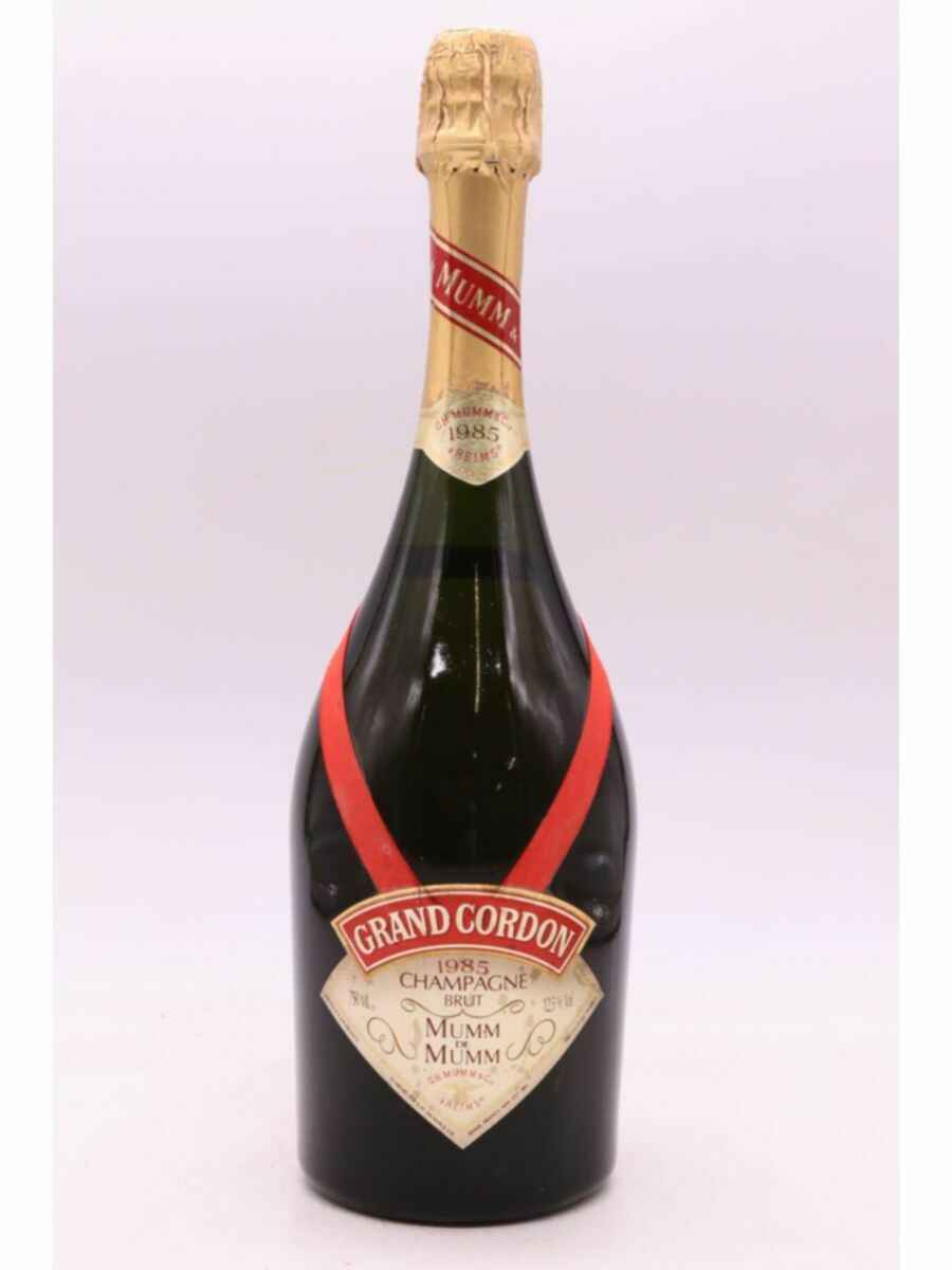 G.h.mumm Grand Cordon Brut 1985