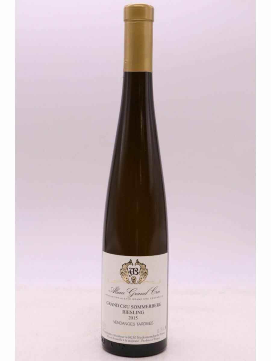 Albert Boxler Alsace Grand Cru Riesling Sommerberg Vendanges Tardives 2015