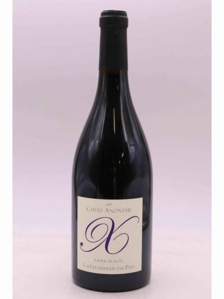Xavier Vignon Chateauneuf Du Pape Cuvee Anonyme 2017