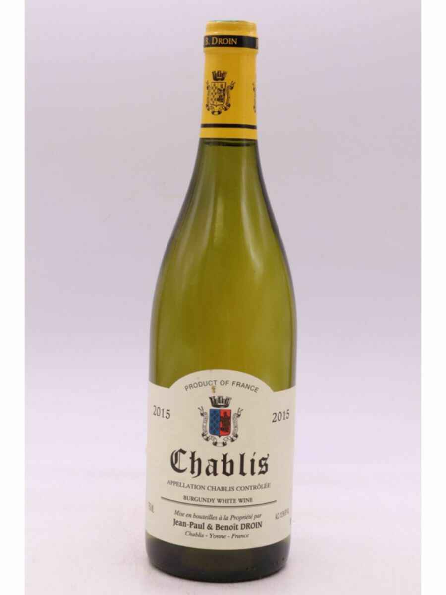 Jean Paul Droin Chablis 2015