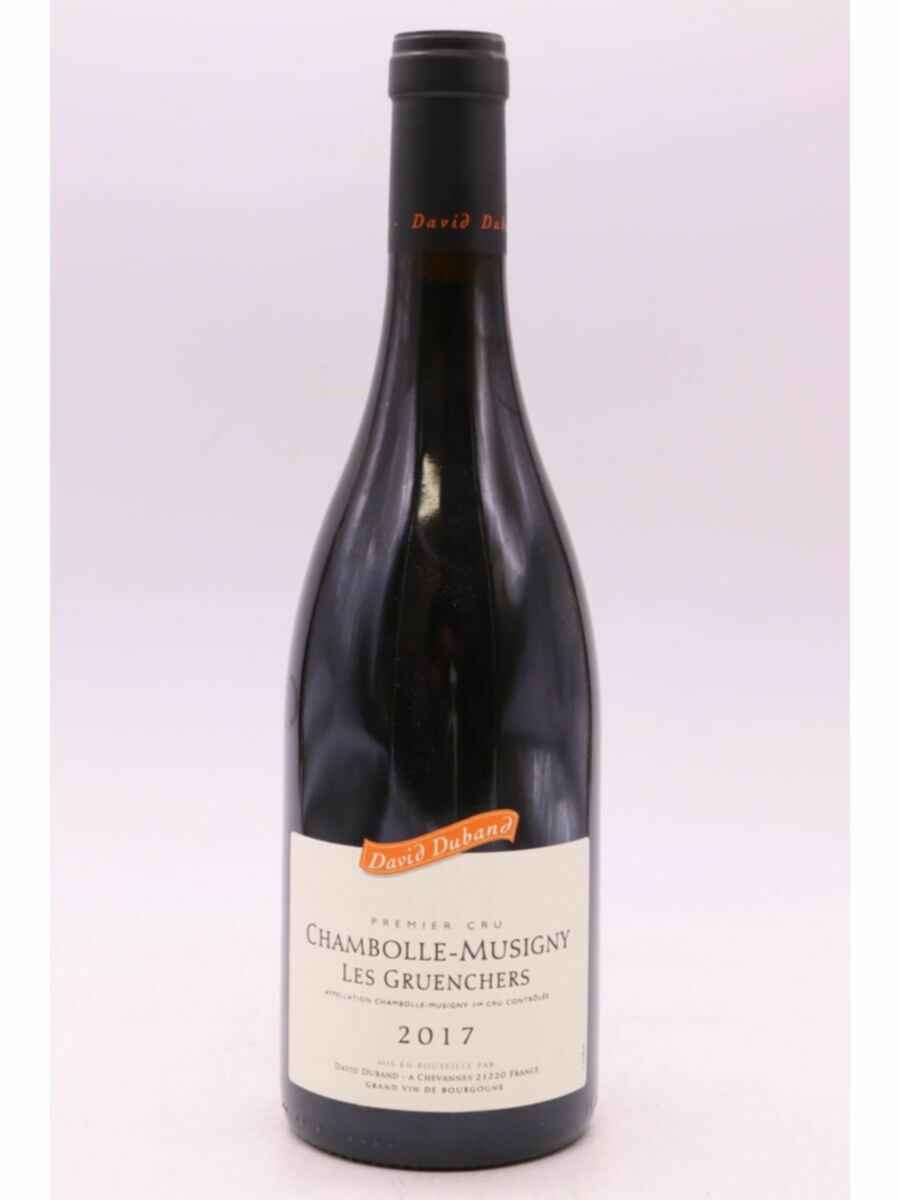 David Duband Chambolle Musigny Les Gruenchers 1er Cru 2017