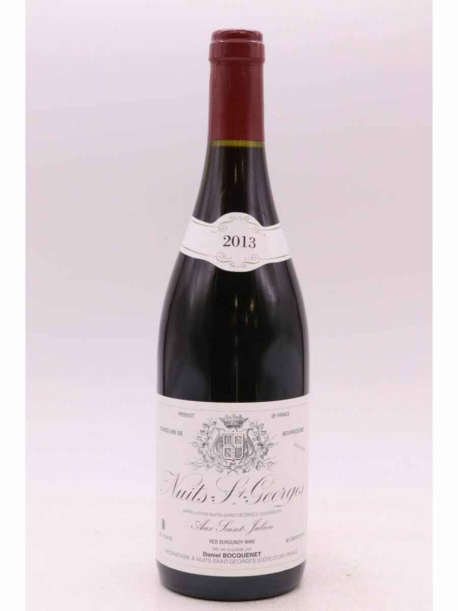 Earl Daniel Bocquenet Nuits Saint Georges Aux Saint Julien 2013