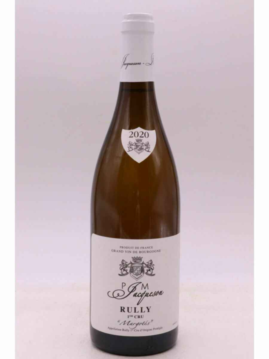 Paul Et Marie Jacqueson Rully 1er Cru Margotes 2020