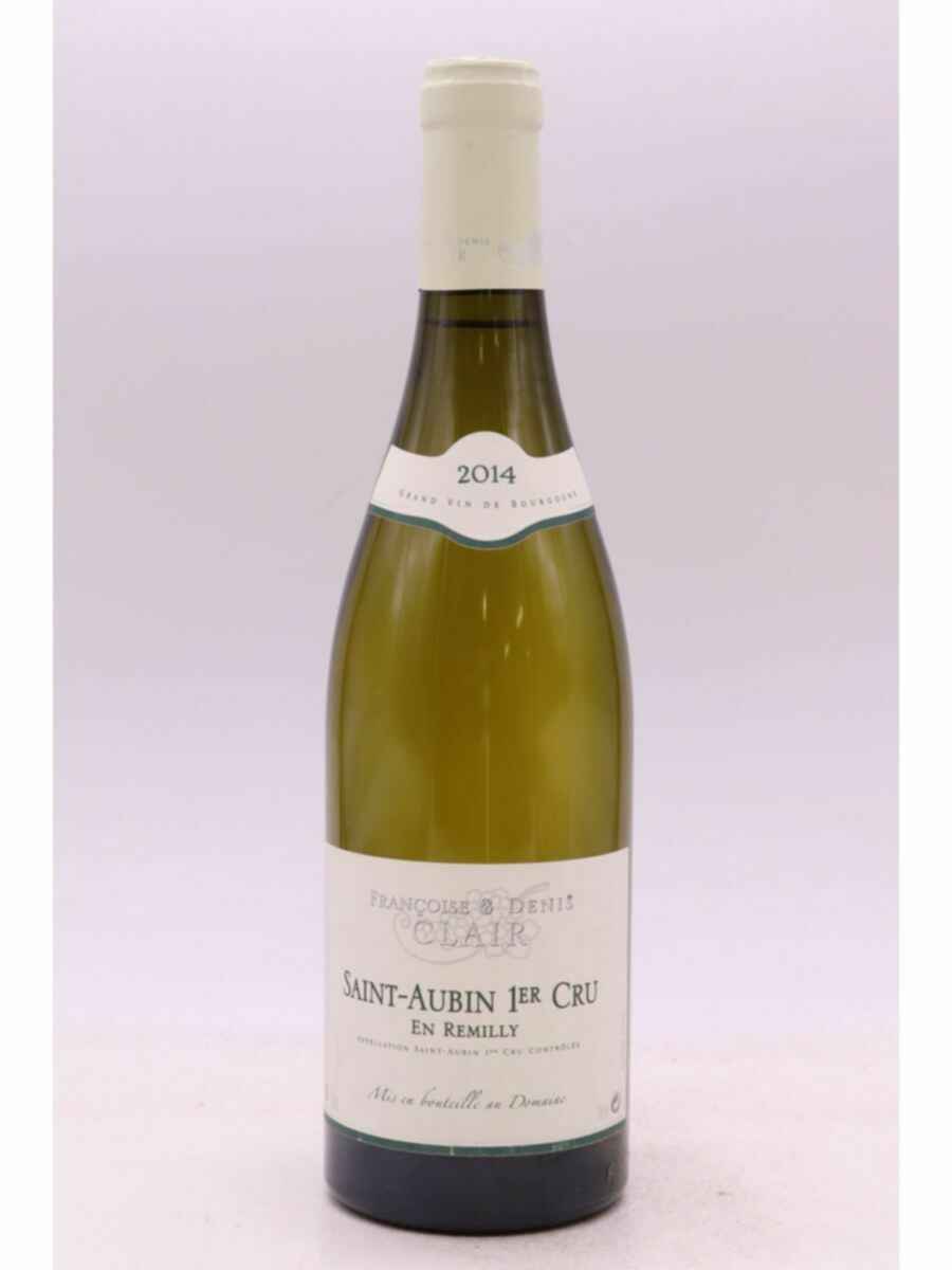 Francoise Et Denis Clair Saint Aubin 1er Cru En Remilly 2014