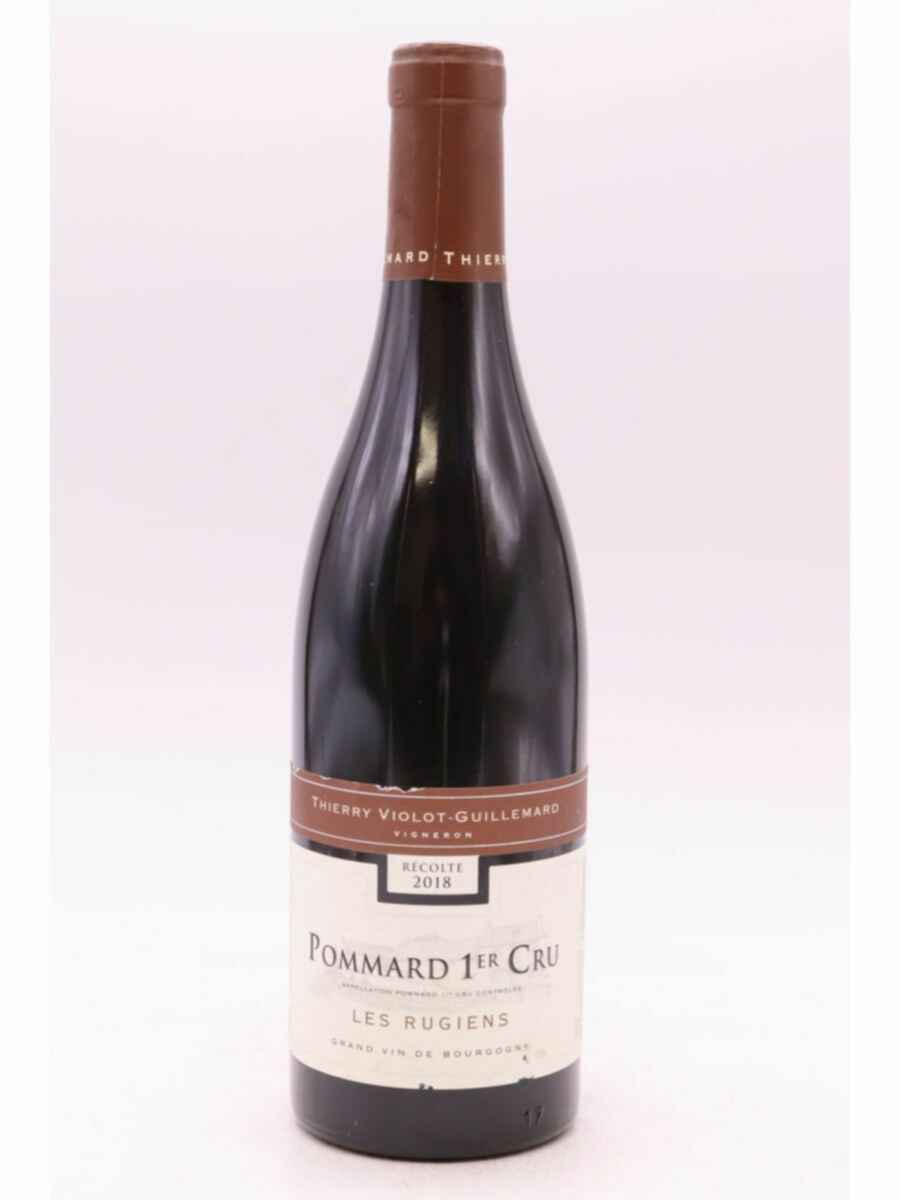 Joannes Violot Guillemard Pommard 1er Cru Les Rugiens 2018