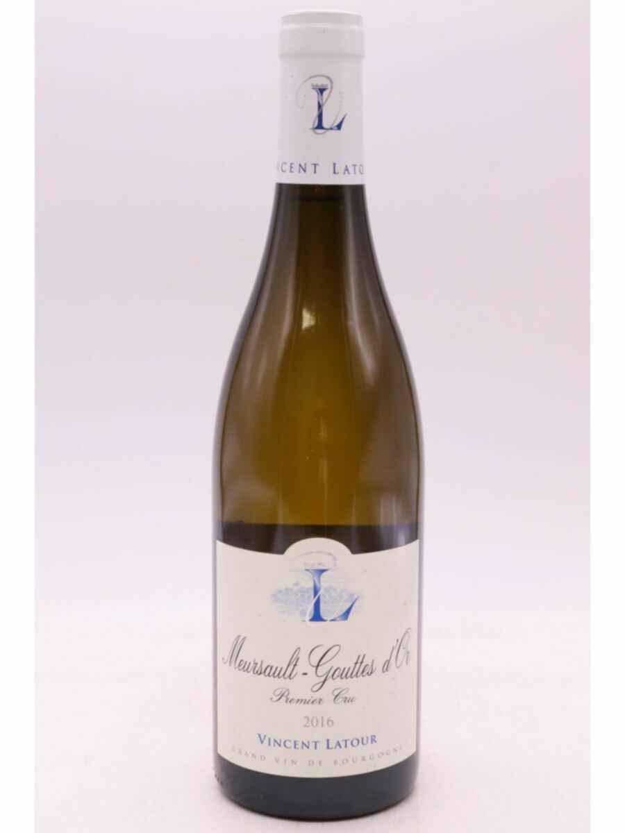 Vincent Latour Meursault Gouttes D'or 2016