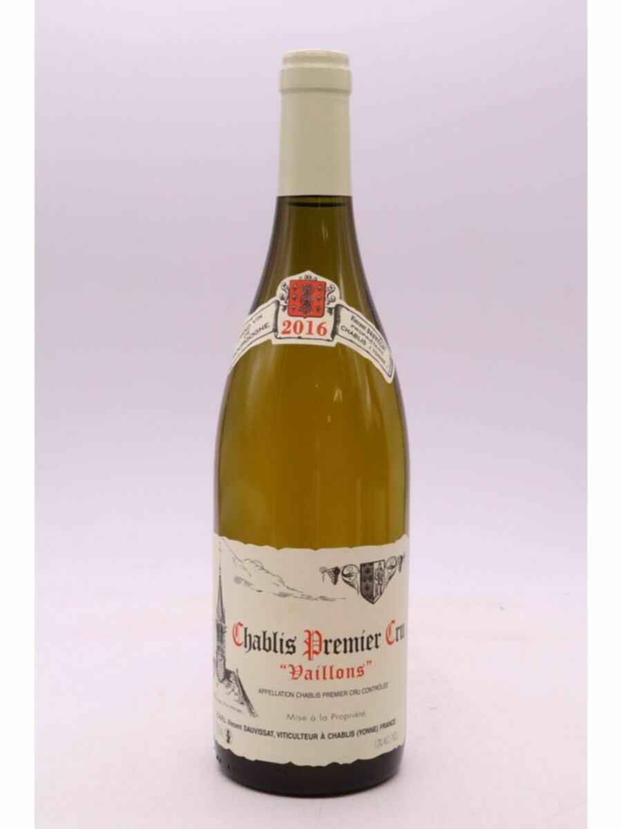 Vincent Dauvissat Chablis Vaillons 1er Cru 2016