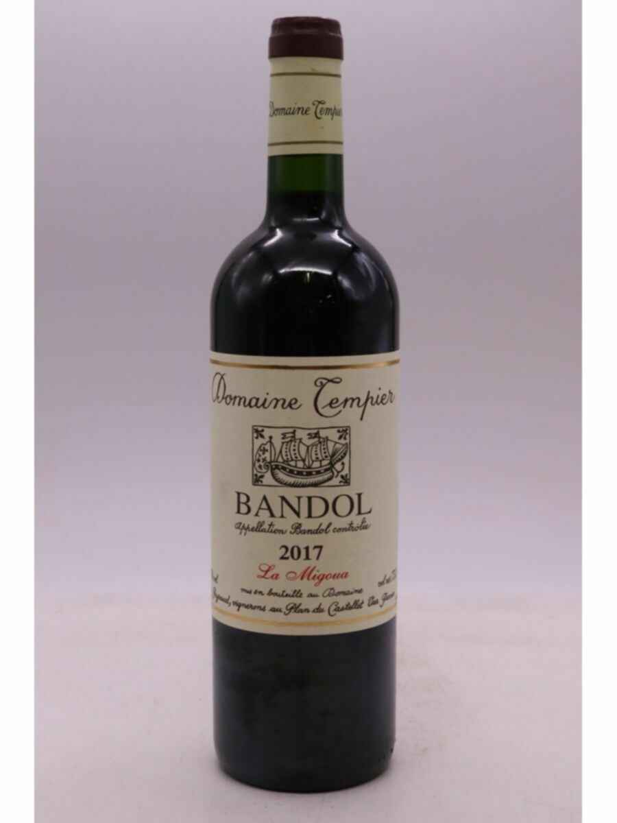 Tempier Bandol La Migoua 2017