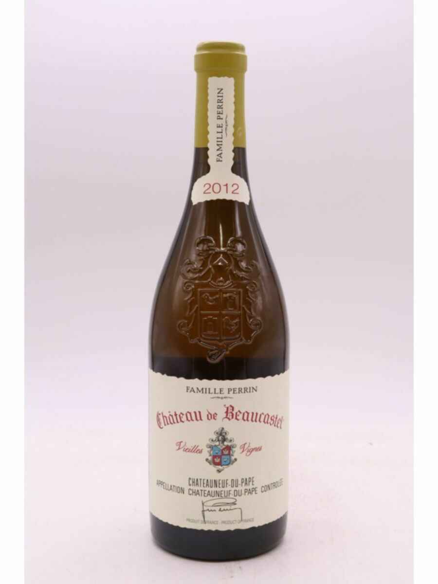 Beaucastel Chateauneuf Du Pape Blanc Beaucastel Roussanne Vieilles Vignes 2012