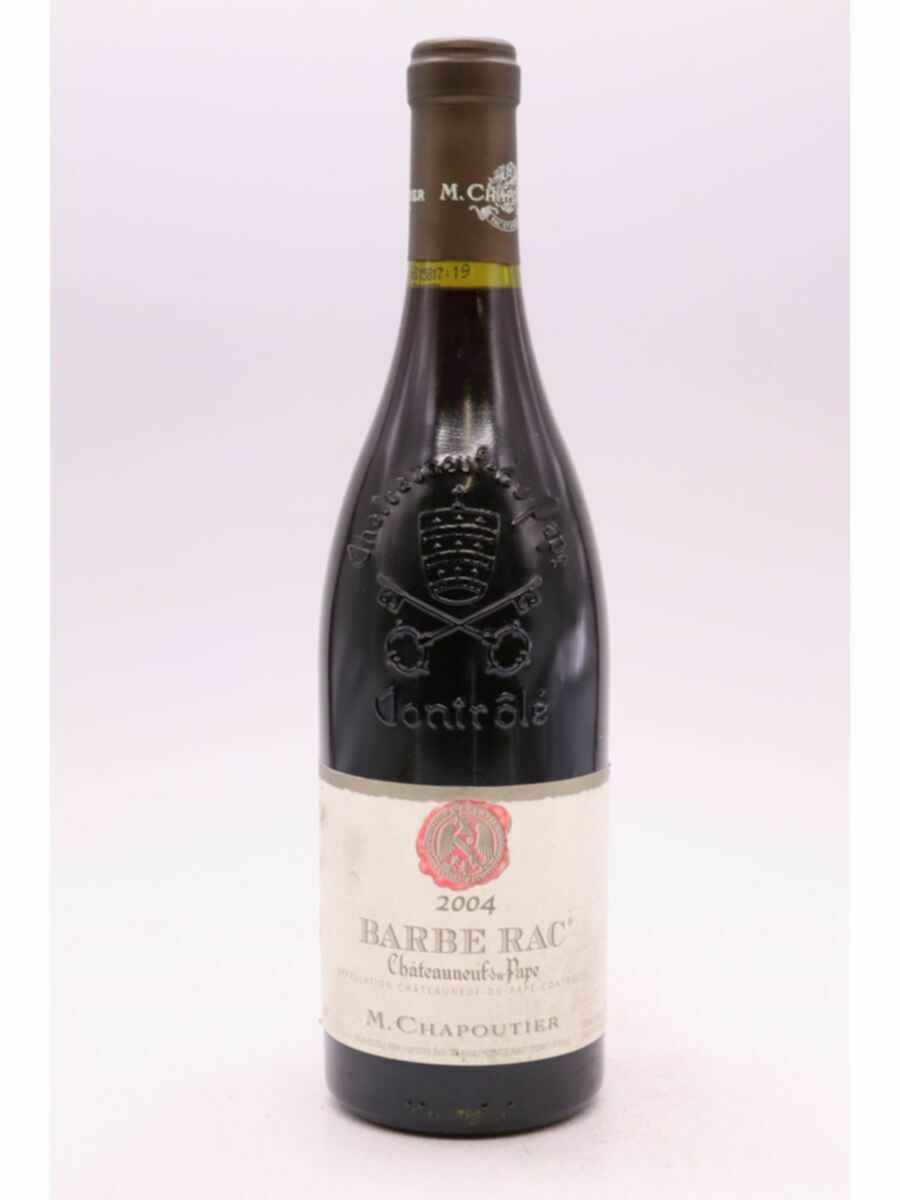 Chapoutier Chateauneuf Du Pape Barbe Rac 2004