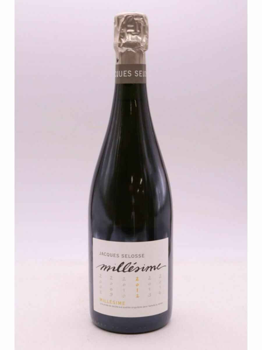 Jacques Selosse Millesime 2012