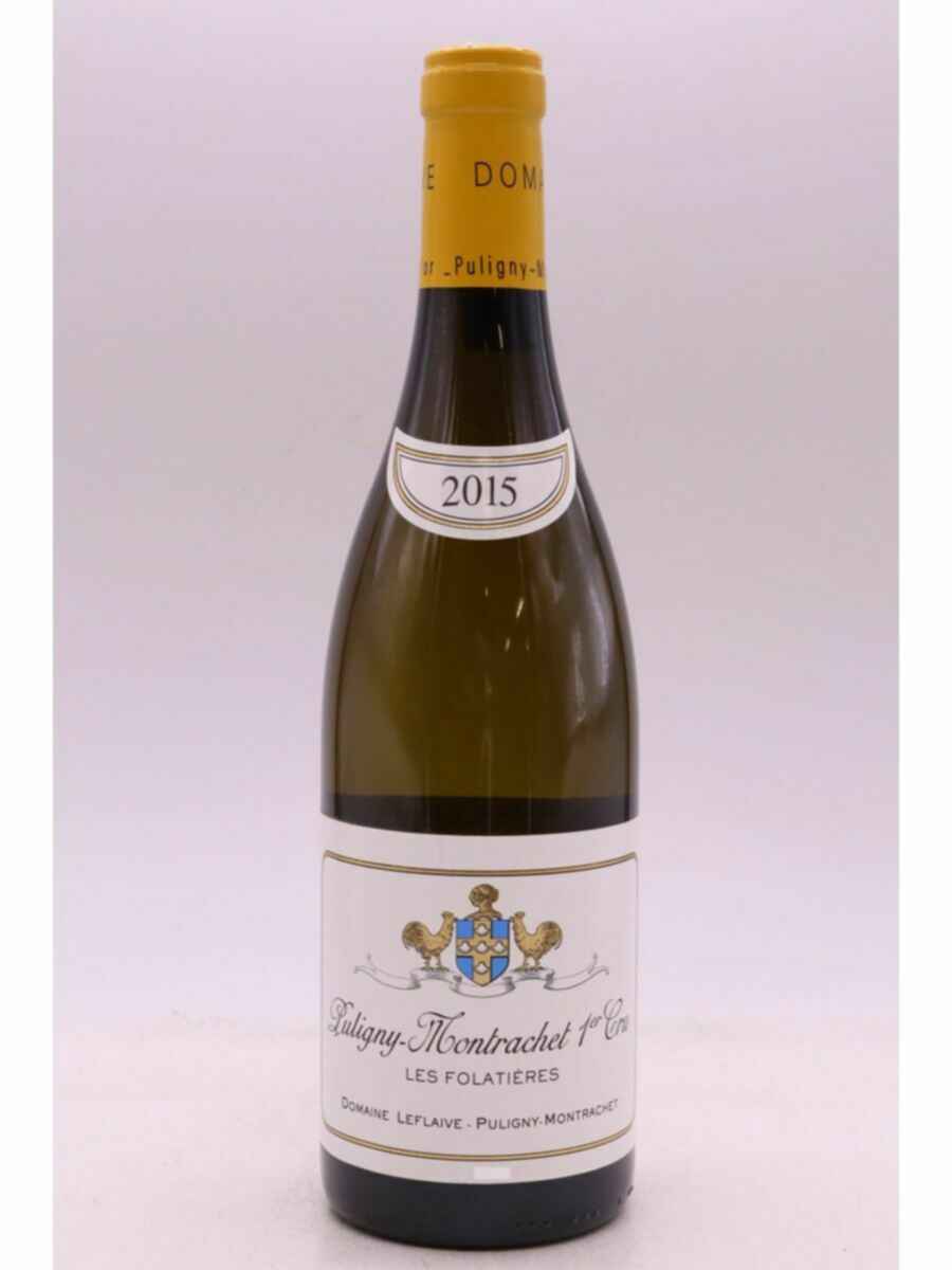 Leflaive Puligny Montrachet Les Folatieres 1er Cru 2015