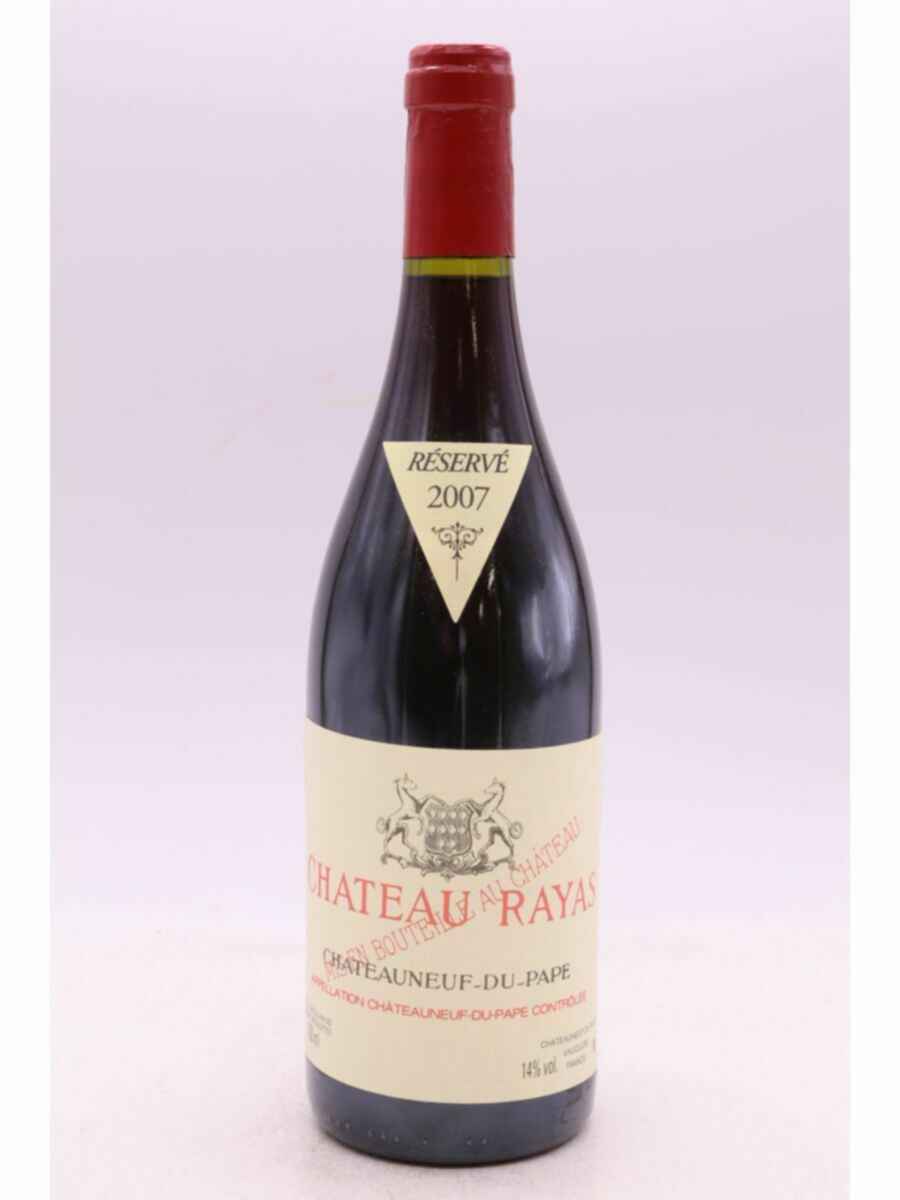 Rayas Chateauneuf Du Pape Reserve 2007
