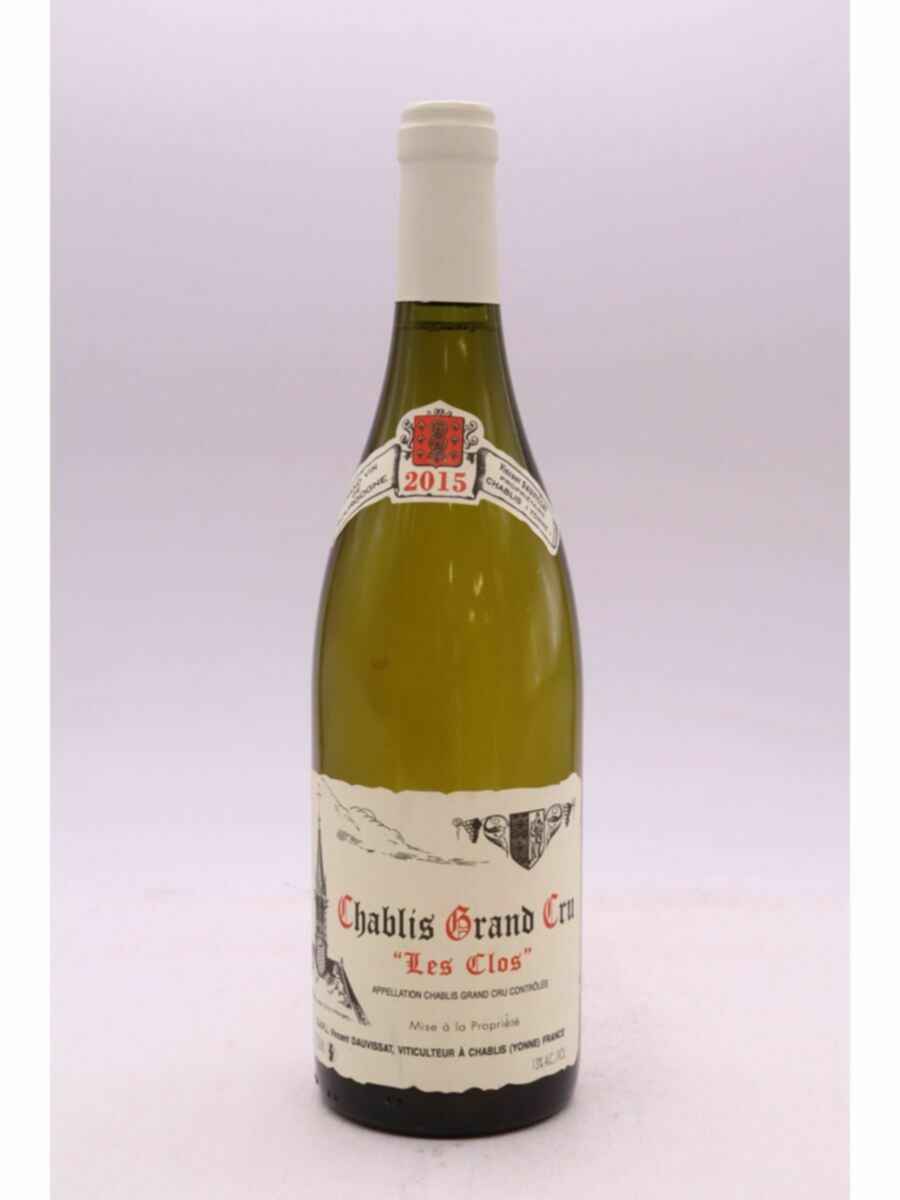 Vincent Dauvissat Chablis Les Clos Grand Cru 2015