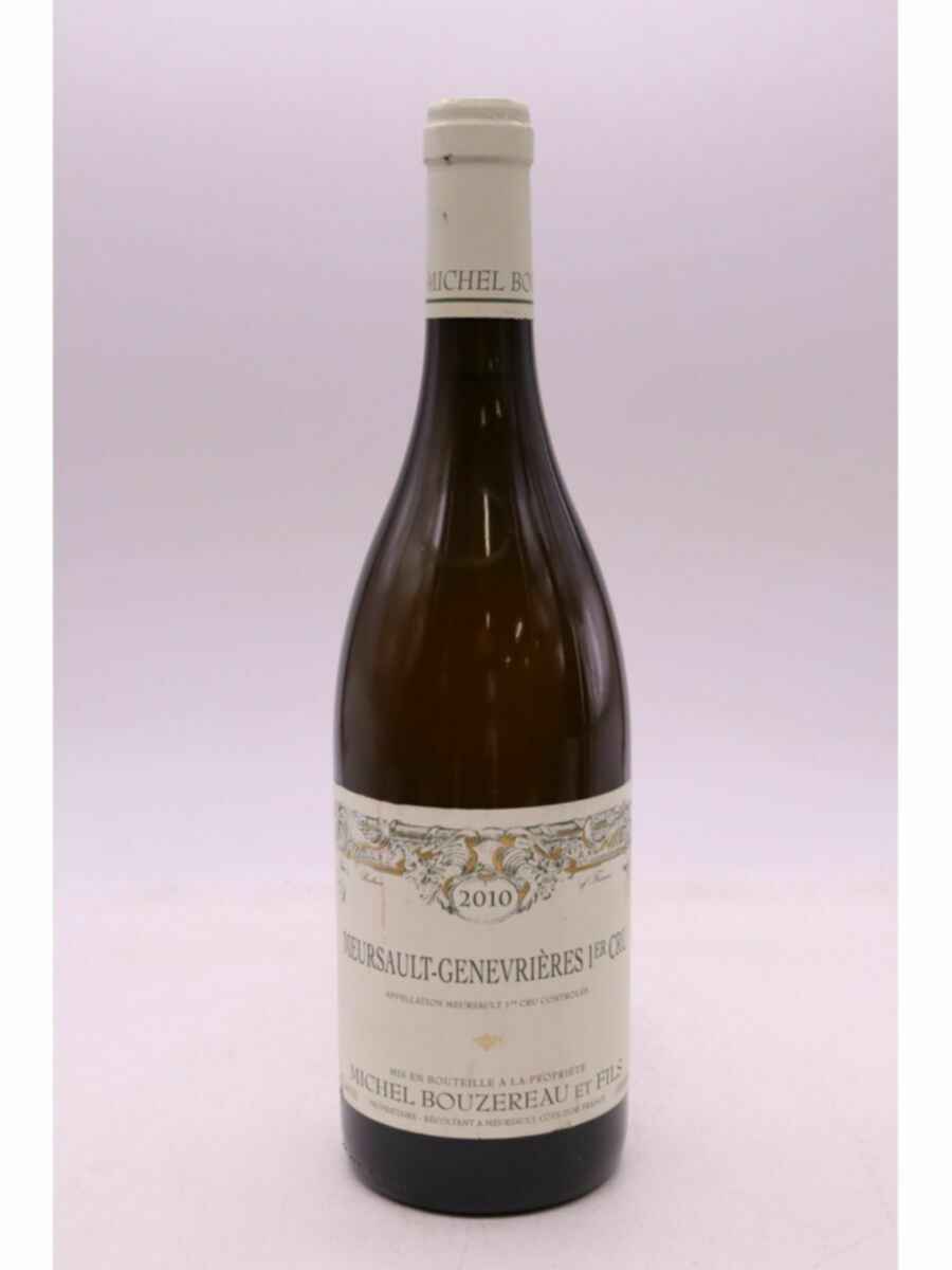 Michel Bouzereau Meursault Genevrieres 1er Cru 2010