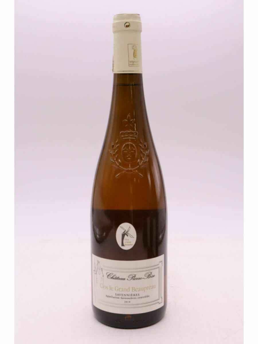 Pierre Bise Savennieres Clos Le Grand Beaupreau, 2014