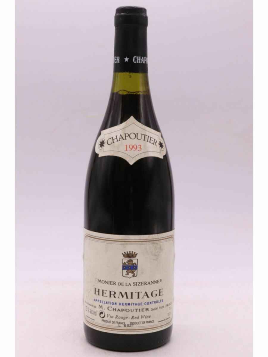 Chapoutier Hermitage Monier De La Sizeranne 1993