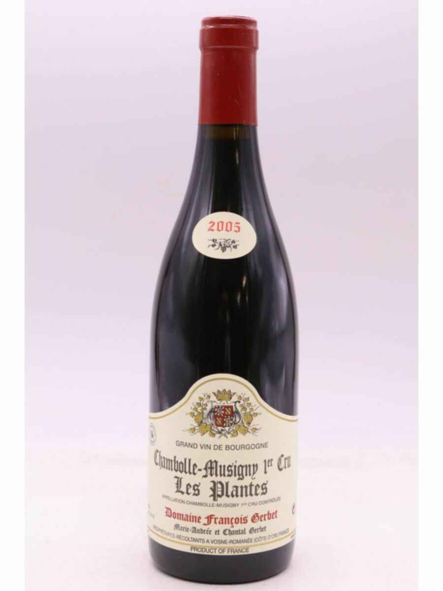 François Gerbet Chambolle Musigny Les Plantes 1er Cru 2005