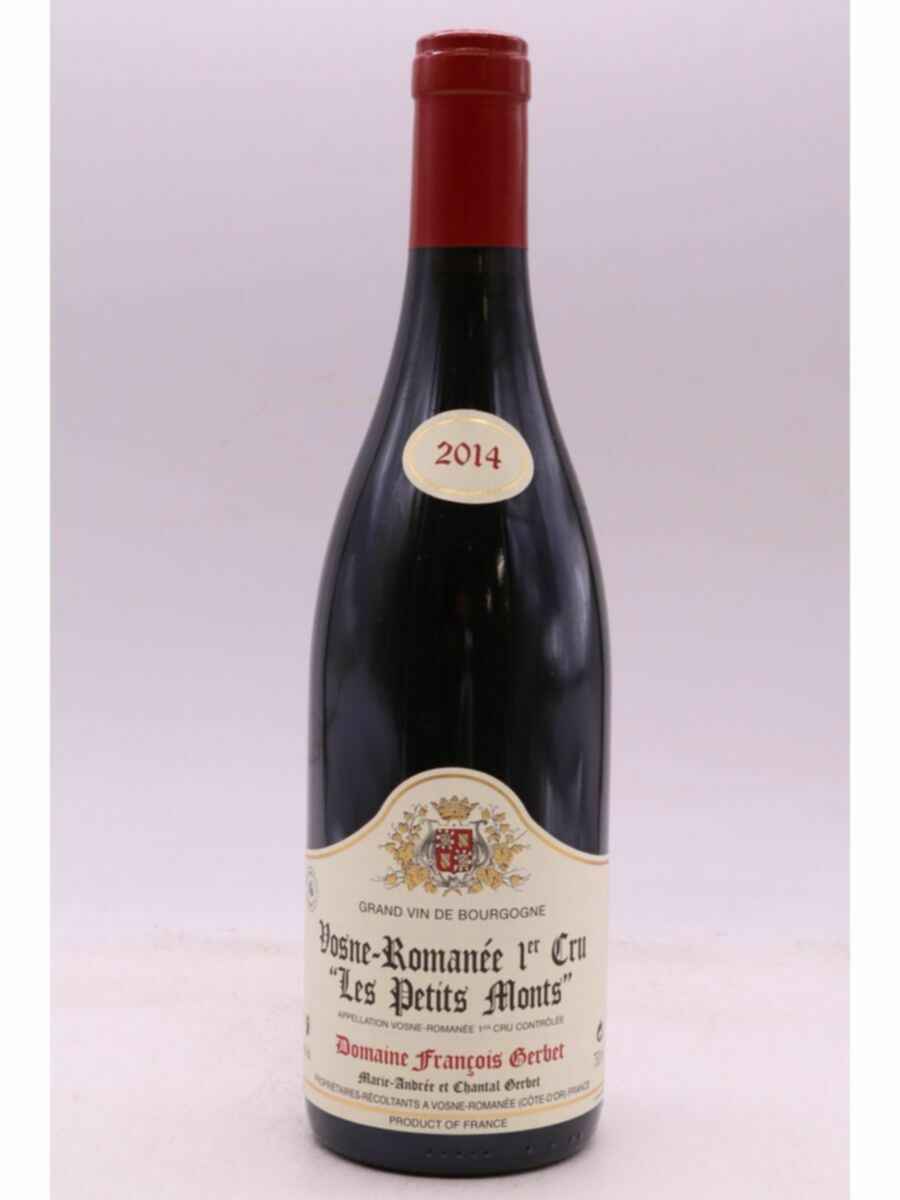 François Gerbet Vosne Romanee Les Petits Monts 1er Cru 2014