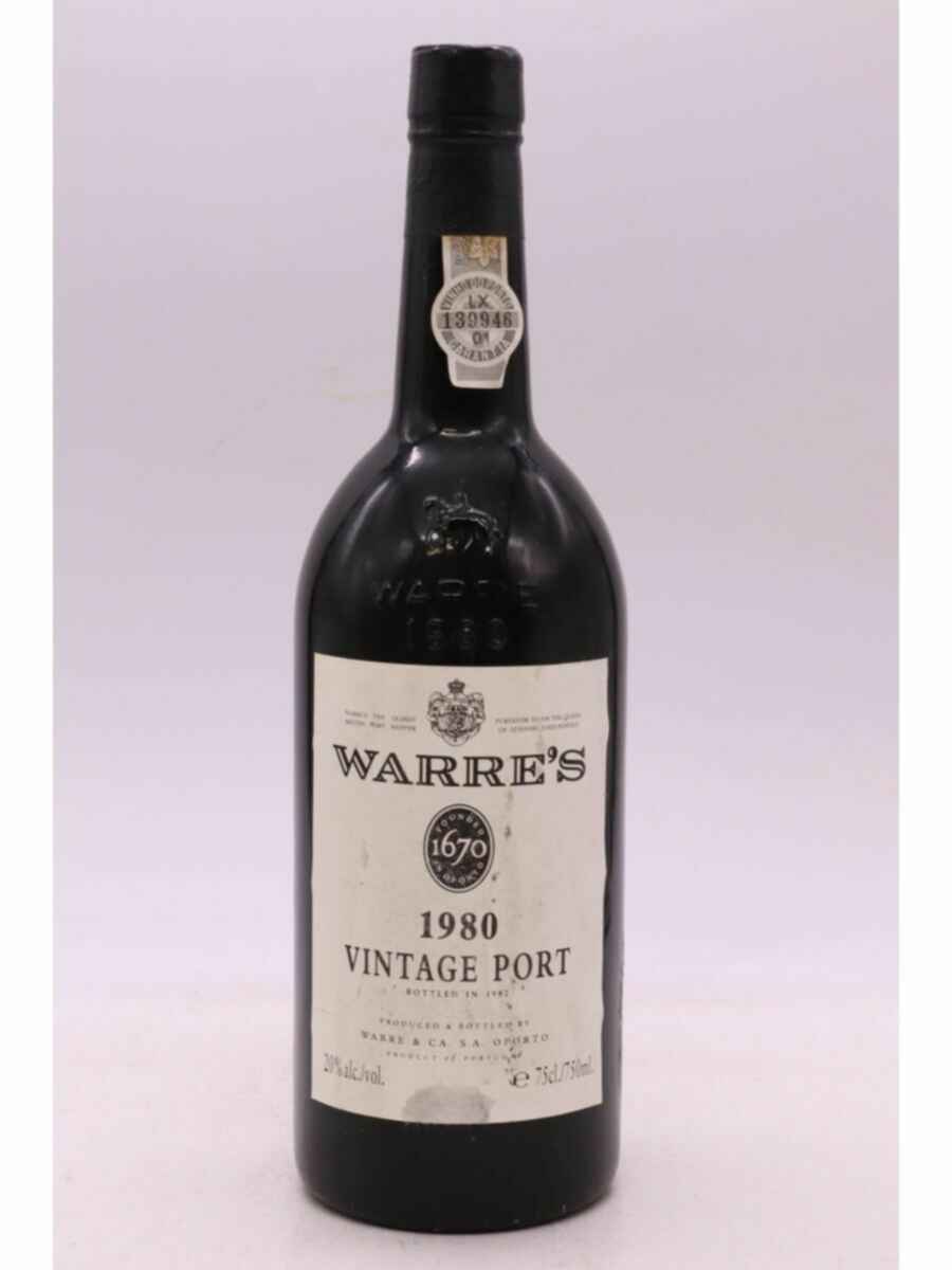Warre's Vintage Port 1980