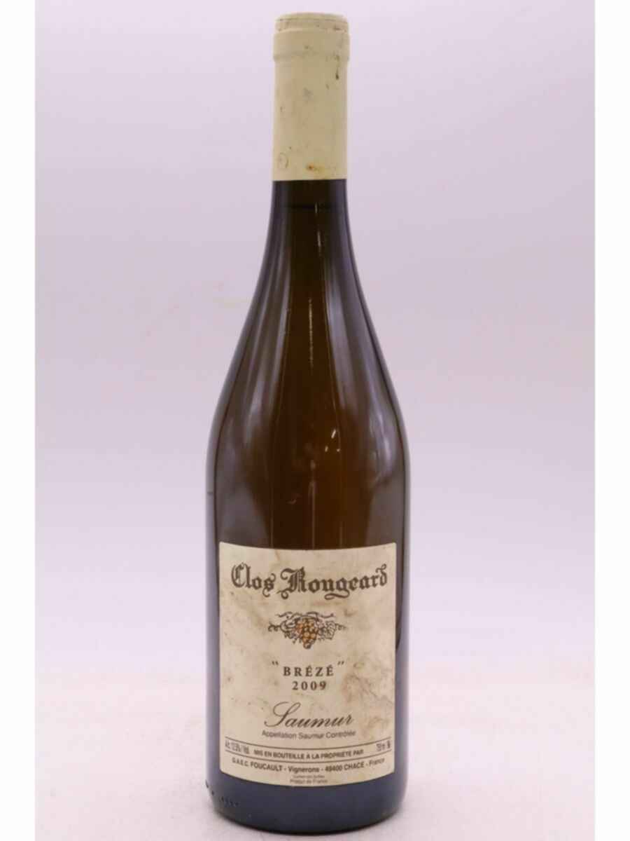 Clos Rougeard Breze Saumur Blanc 2009