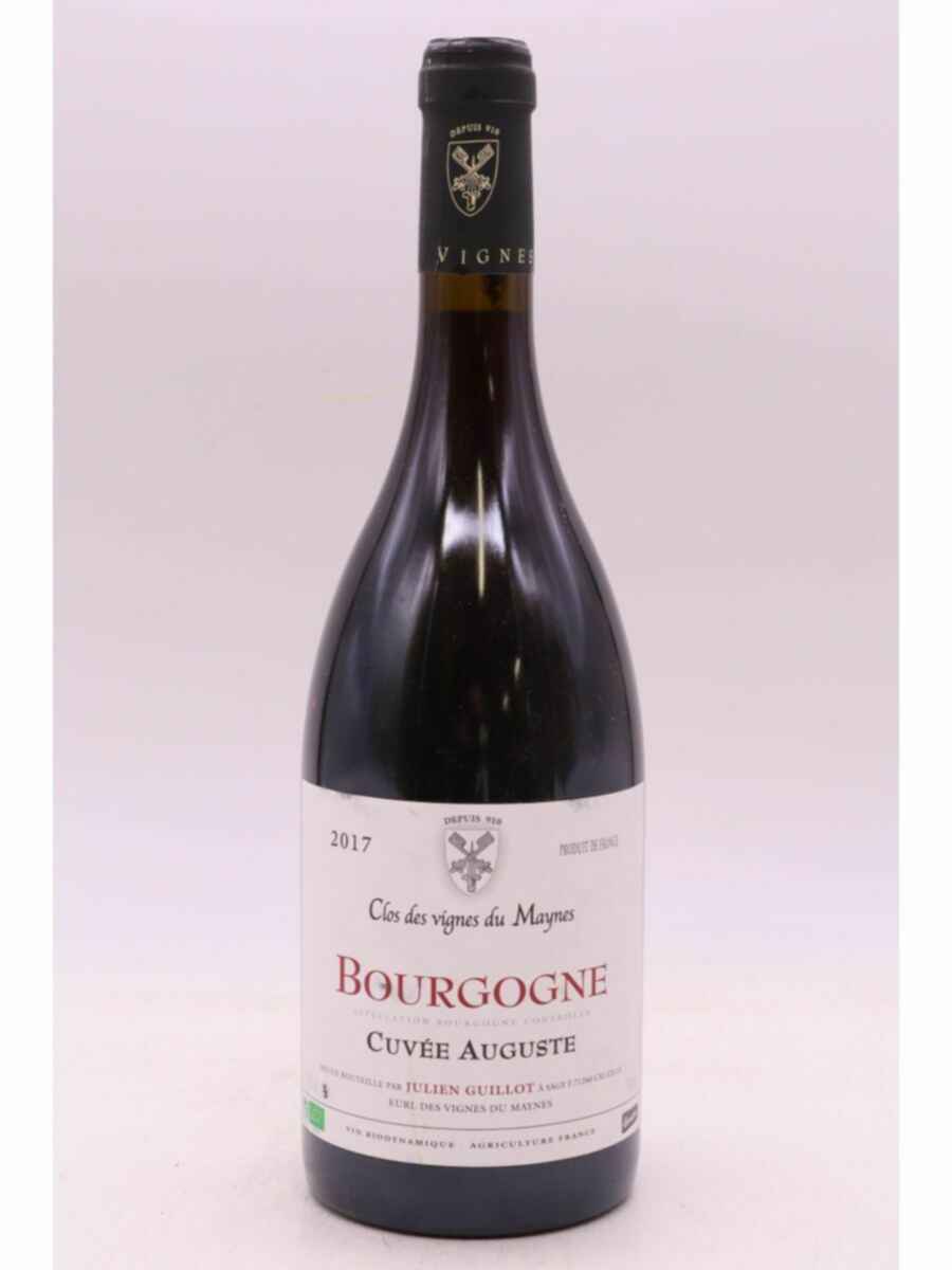 Clos Des Vignes Du Maynes Bourgogne Cuvee Auguste 2017