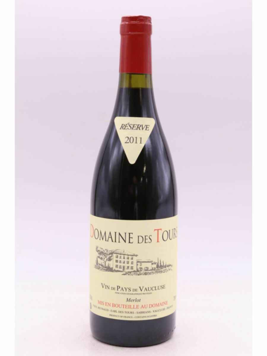 Rayas Domaine Des Tours  Vaucluse Merlot Reserve 2011