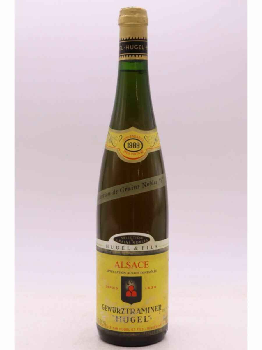 Hugel Gewurztraminer Selection Grains Nobles 1989