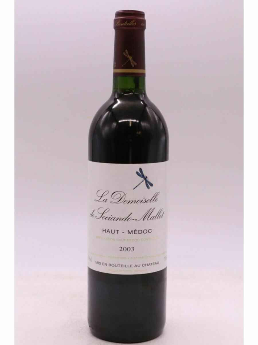 Chateau Sociando Mallet La Demoiselle De Sociando Mallet 2003