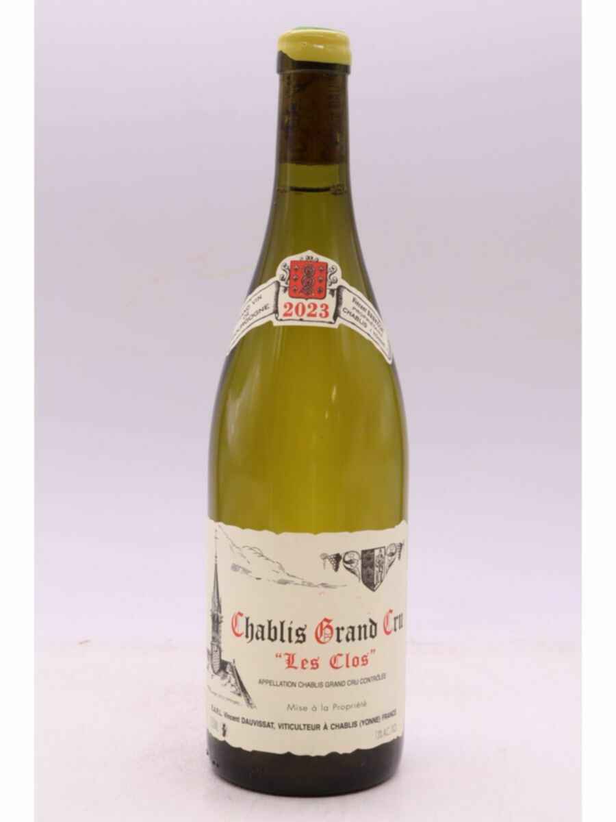 Vincent Dauvissat Chablis Les Clos Grand Cru, 2023