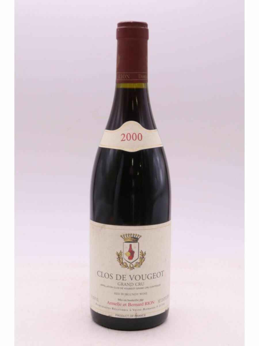 Armelle Et Bernard Rion Clos Vougeot Grand Cru 2000