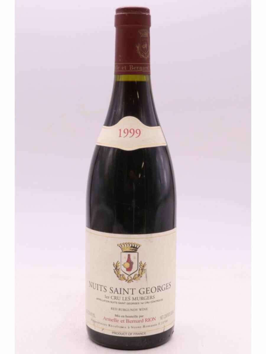 Armelle Et Bernard Rion Nuits St Georges Les Murgers 1999