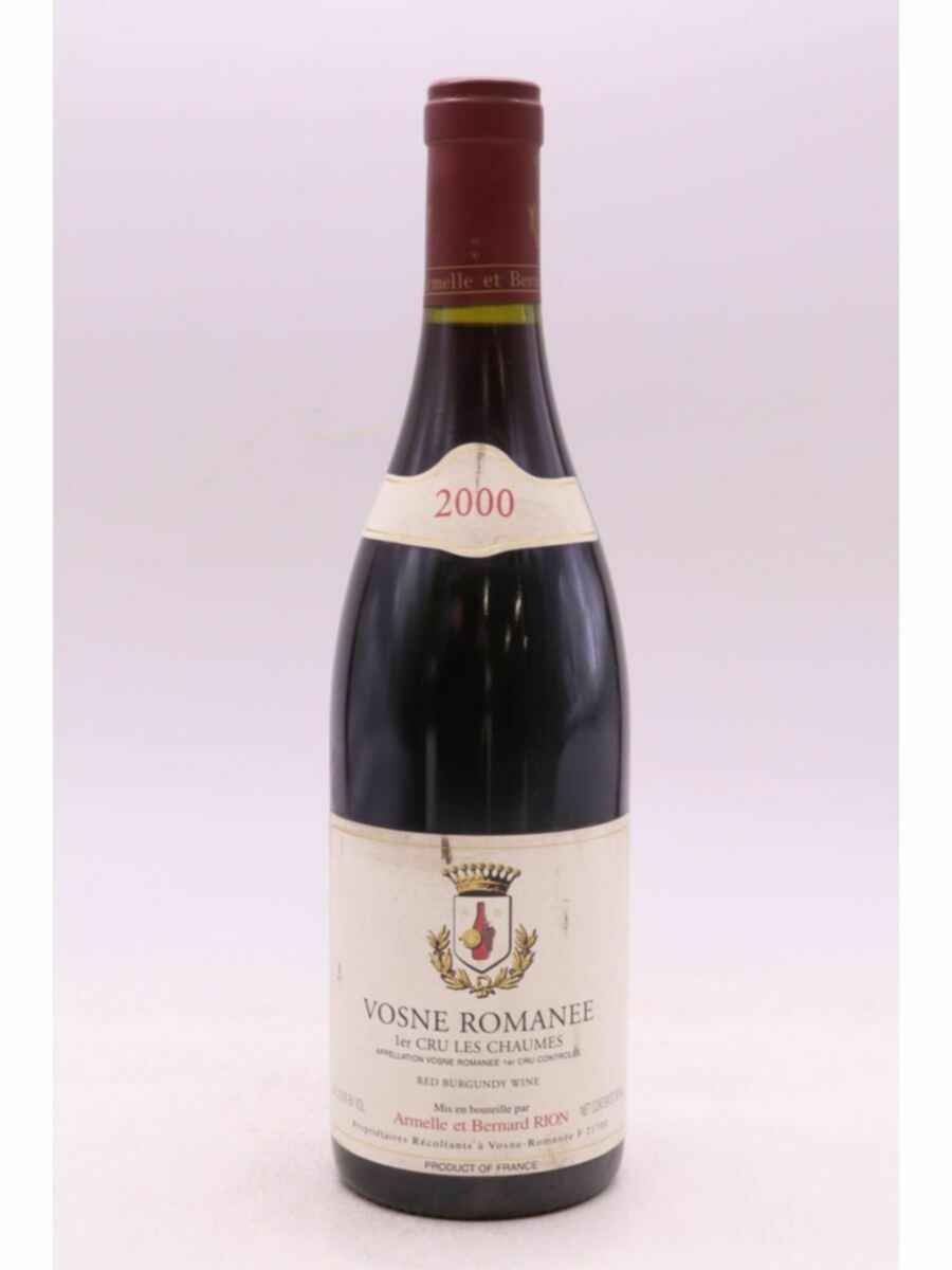Armelle Et Bernard Rion Vosne Romanee 1er Cru Les Chaumes 2000