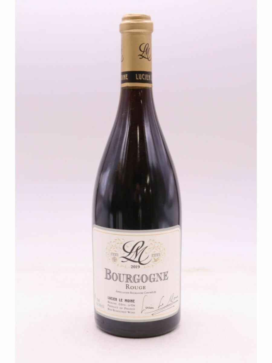 Lucien Le Moine Bourgogne Rouge 2019