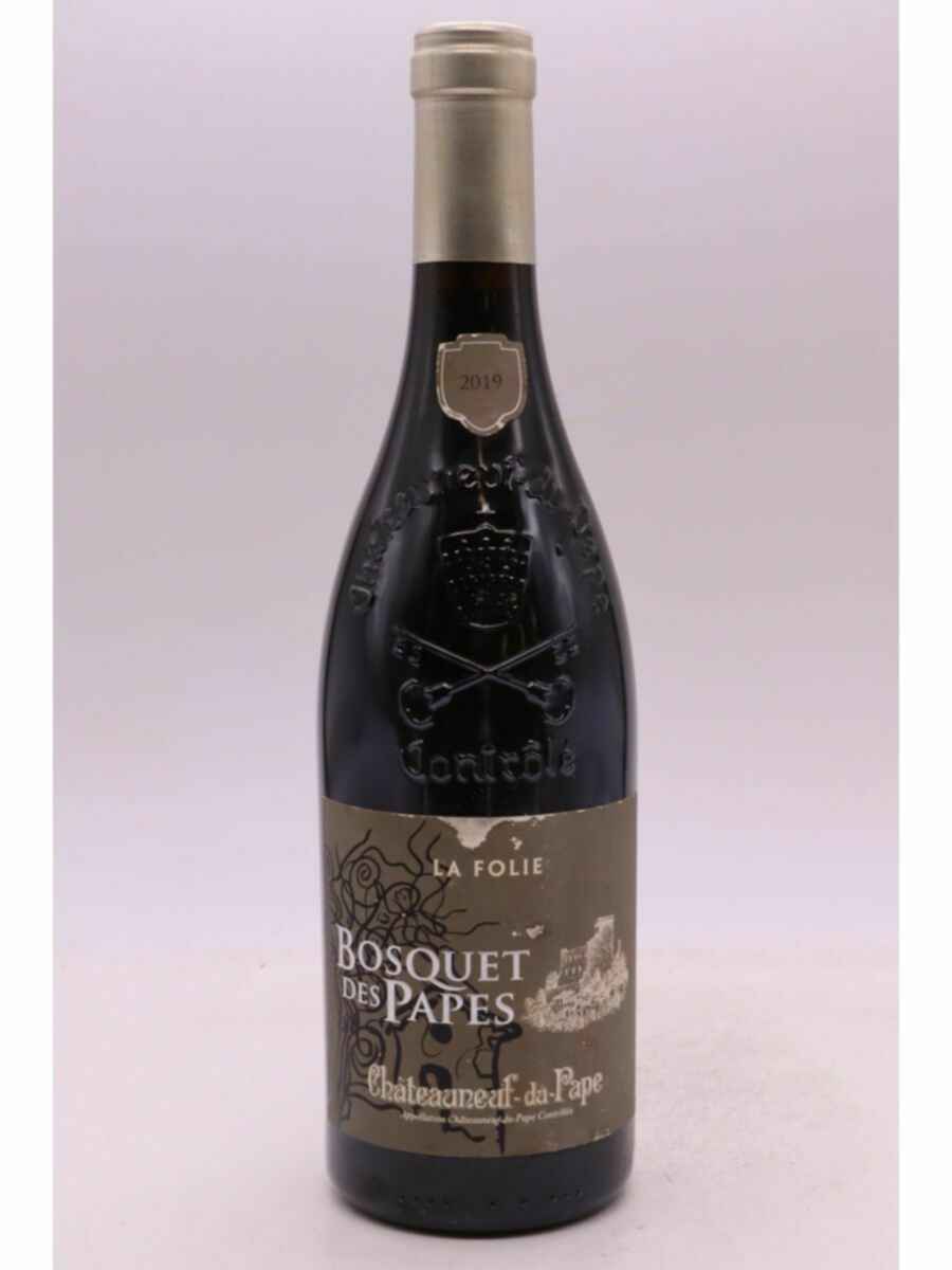 Bosquet Des Papes Chateauneuf Du Pape La Folie Rouge, 2019