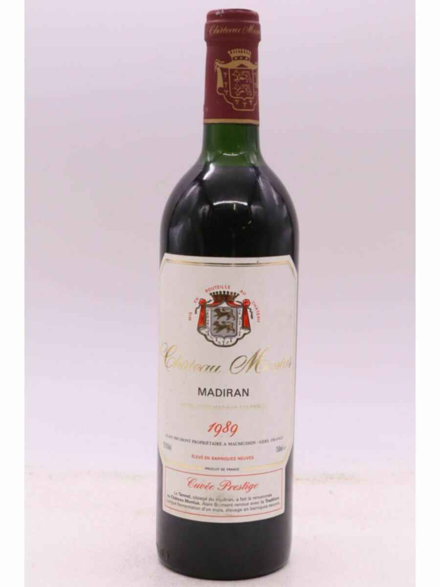 Montus Madiran Cuvee Prestige 1989