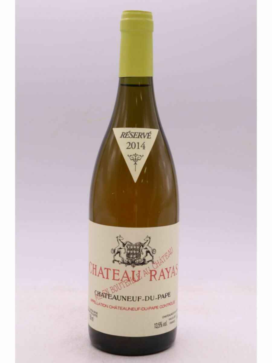 Rayas Chateauneuf Du Pape Reserve Blanc 2014