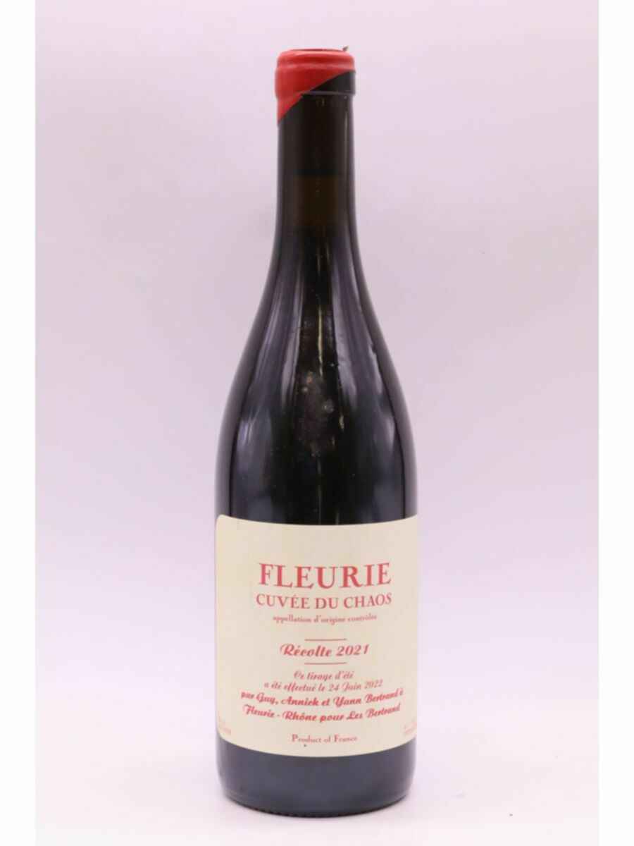 Yann Bertrand Fleurie Cuvee Du Chaos 2021