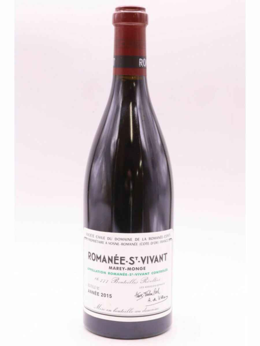 De La Romanee Conti Romanee Saint Vivant Grand Cru 2015