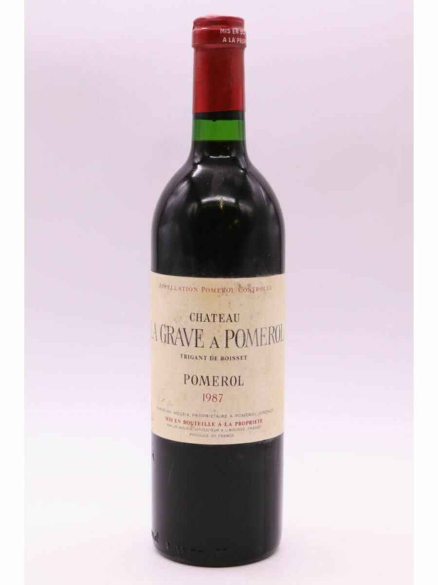 Chateau La Grave A Pomerol 1987