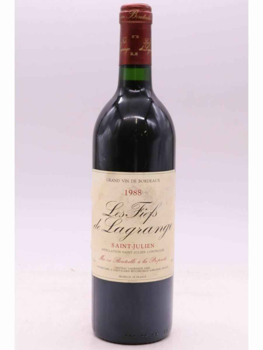 Chateau Lagrange Les Fiefs De Lagrange 1988