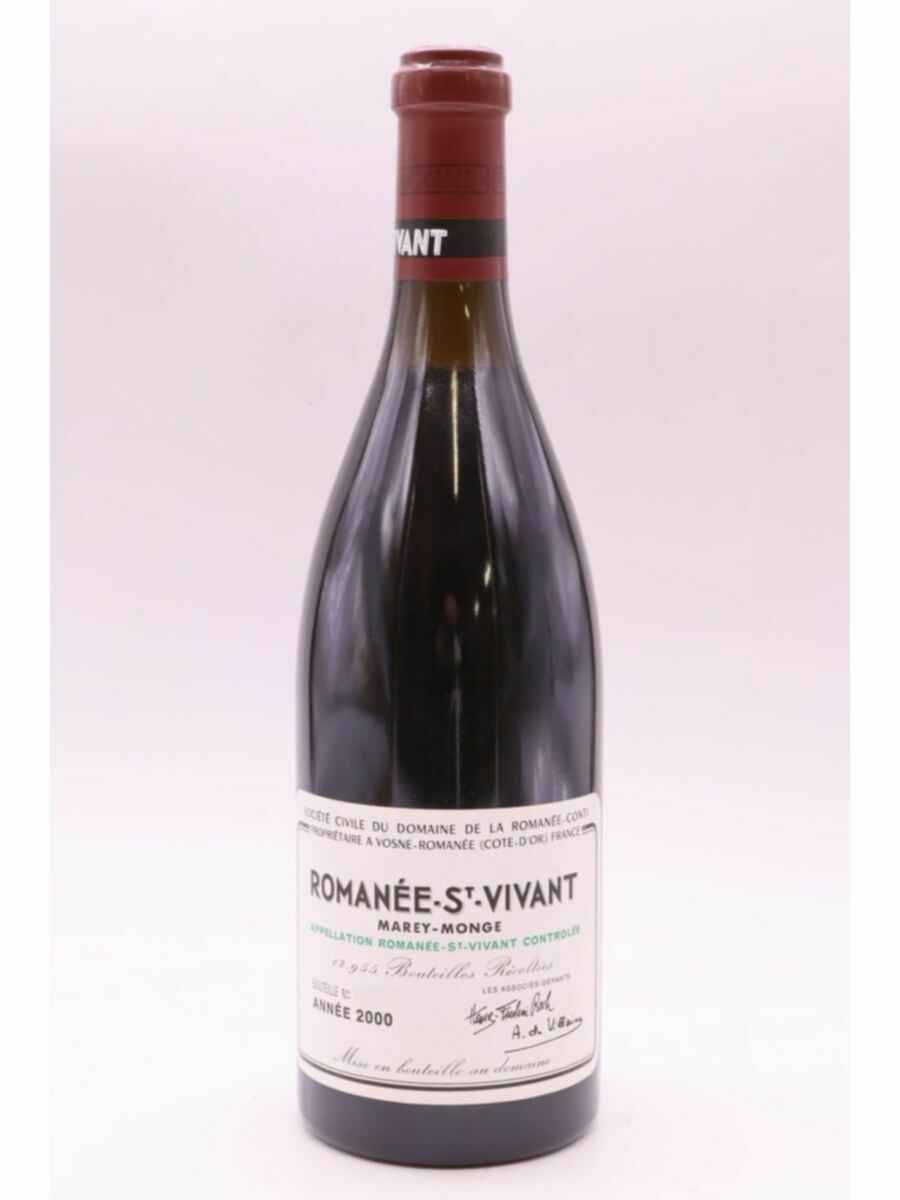 De La Romanee Conti Romanee Saint Vivant Grand Cru 2000