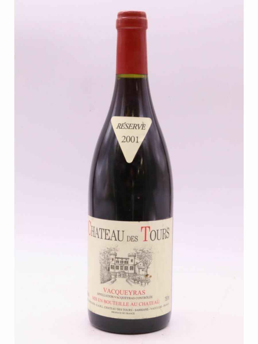 Rayas Chateau Des Tours Vacqueyras Rouge 2001